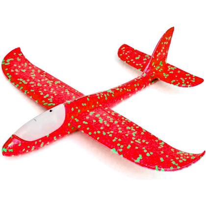 Lançador de Aviões com Aviãozinho Planador Premium com Luz Brincar no Parque - Futuro